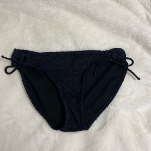 Black bikini bottoms